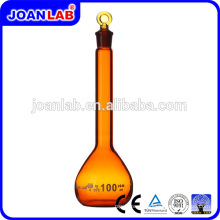 JOAN Perex Amber Color Laboratory Glassware Volumático Flask Fabricante